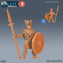 Norse God Heimdall Spear / Nordic Lord / Norse Warrior / Male Viking Raider / Wildling / Arctic Guard