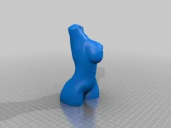 Nude Bust (Smooth Arms)