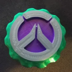 Overwatch Logo - Extruder Knob