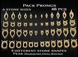 Pack of Prongs for Gems 704 3D print model