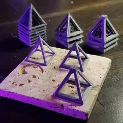 Paint Pyramids