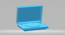 Plasticity Record Player 3D print model