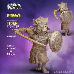 (Pre-supported) Tiger Folk Fighter