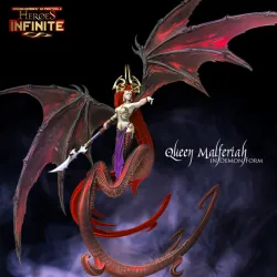Queen Malferiah in demon form
