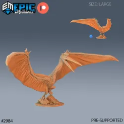 Quetzalcoatlus Angry / Feathered Serpent / Ancient Pterosaur / Flying Dinosaur / Winged Dino / Jurassic Encounter