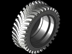 RC vehicle wheel
