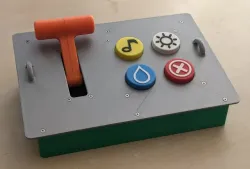 Remote compatible with Lego Duplo Train using ESP32