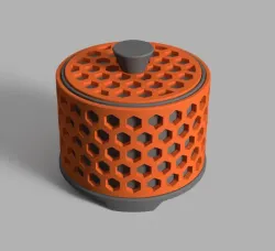 Round Hexagon Box