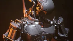 Sci Fi Samurai Robot Low-poly 3D model