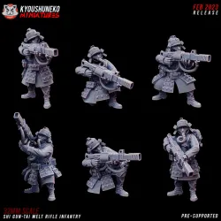 Shi Gun-Tai Melt Rifle Infantry