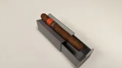 Sliding cigar ashtray / Zigarren Aschenbecher