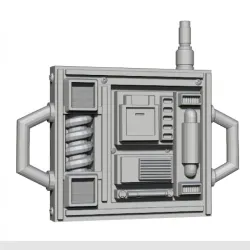 Small Access Panel Greebles - Sci-Fi
