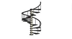 Spiral stairs