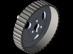 Split camshaft pulley for nissan e15 engine.