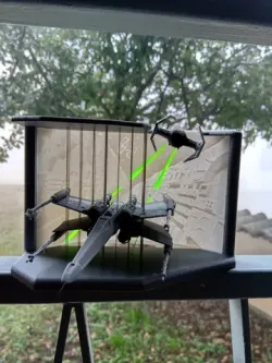Star Wars Duel - Lithophane and suspended - play of lights