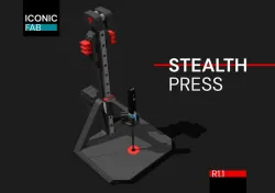 Stealth Press (heat set insert press)