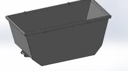 Steel Scrap Container