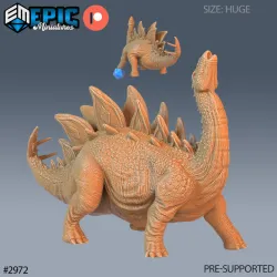 Stegosaurus Cry / Herbivorous Dinosaur / Huge Dino / Roof Lizard /  Spiked Tail Beast / Jurassic Encounter