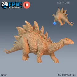 Stegosaurus / Herbivorous Dinosaur / Huge Dino / Roof Lizard /  Spiked Tail Beast / Jurassic Encounter