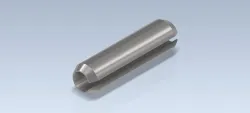 Studycadcam 3D CAD Exercise 543/ Slotted Spring Pin / Pasador de Resorte Ranurado /Autodesk Inventor Pro