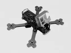 TBS Source One V3 - Assembled Frame with 3D Printed Mounts and Accessories