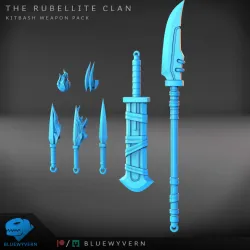 The Rubellite Clan - Kitbash Weapon Pack