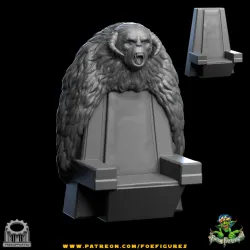 Throne with Yeti Pelt
