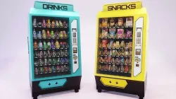 Vending machine Low-poly 3D model