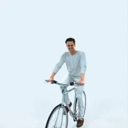 Virtue 07M bicycle bike Casual Man Low-poly 3D model