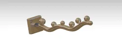 Wall hanger stand
