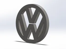 Wolksvagen Logo Model