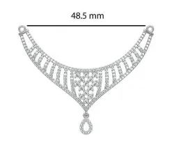 Women Necklace Pendant STL JCD Details 3D print model