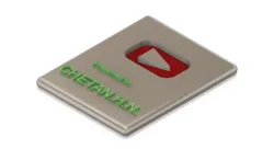 Youtube Silver Play Button