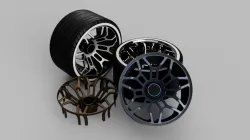 2P wheels rims & tires