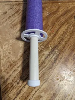 3/4 PVC Pool Noodle Sword Hardware