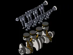 4 silindirli motor
