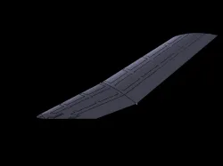 Airplane fuselage and wing