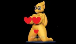 Alphys - NSFW 3D print model