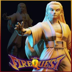 An Old Friend, Fire Quest Statue - Pre-Supported