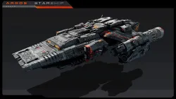 ARGOS - Starship 3D model
