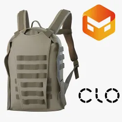 Backpack 3D model