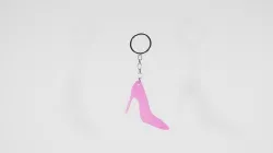 BARBIE KEYCHAIN SHOES 3D print model