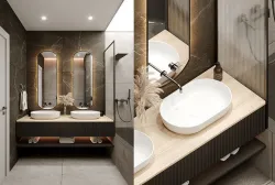 Bathroom Interior scene CORONA RENDER 3D model