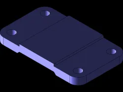 Belt Roller Support Assembly in Solidworks