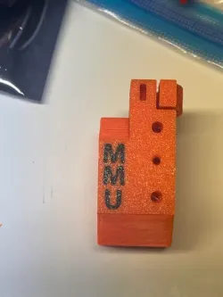 Better Dual blade selector for MMU2 (Magnetic Ball and larger bore Hole)