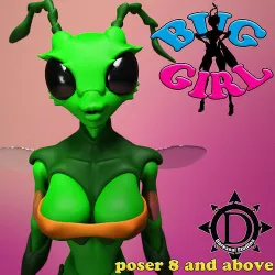 Bug Girl 3D model