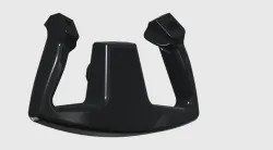 Cessna 172 style Yoke for DIY flight simulator 3D print model