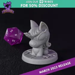 Chibi Forge Unicorn Pony