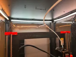Corsair RGB LED Neopixel Mount for Original Prusa Enclosure