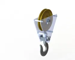 crane hook pully